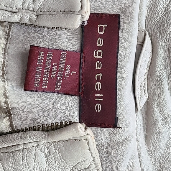 Bagatelle Women's Genuine Leather Moto Jacket - Picture 6 of 7